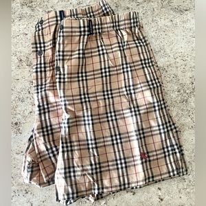 NWOT Men’s Burberry Boxer short x2 pairs